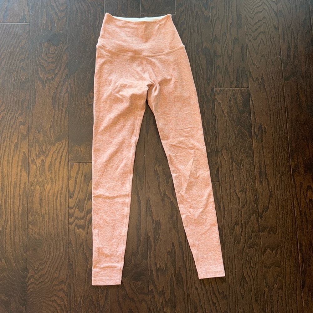 Beyond yoga salmon colored spacedye leggings size S